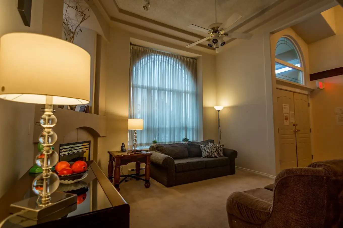 Living Room of Surrey Bear Creek Inpatient Addiction Treatment