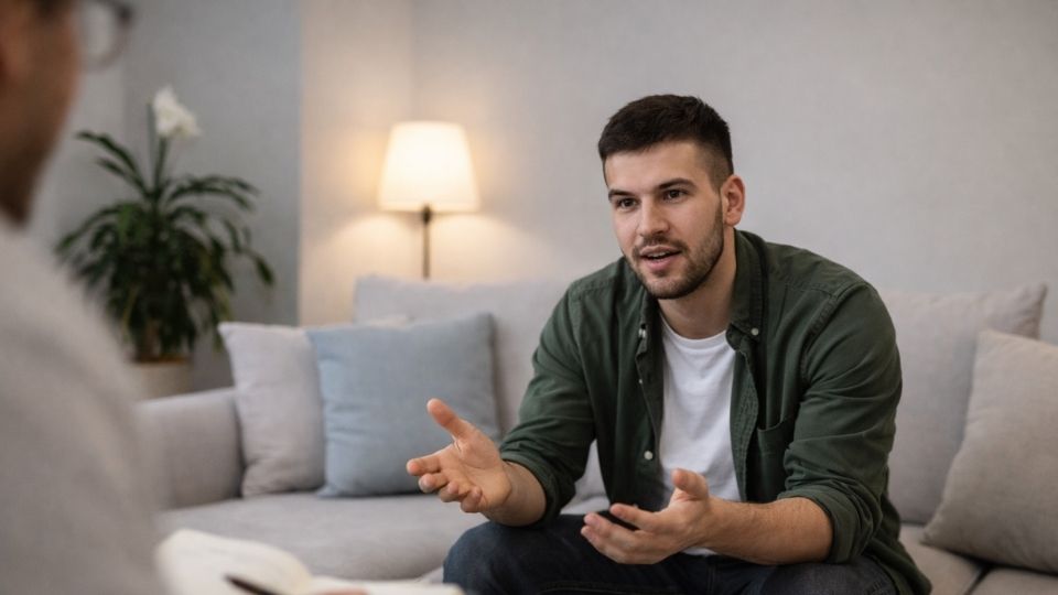 What Happens When You Check Into a Rehab Center a man discusses his journey during intake