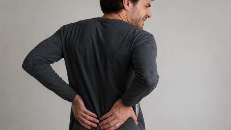 Does Alcohol Affect Kidneys hero image of man experiencing kidney pain from alcohol use.