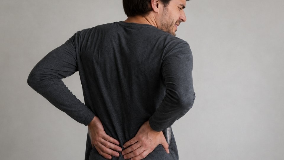 Does Alcohol Affect Kidneys hero image of man experiencing kidney pain from alcohol use.