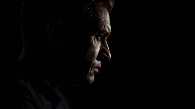 Ativan vs Xanax hero image of a man in shadow.